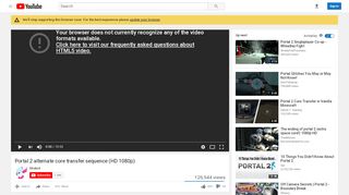 
                            2. Portal 2 alternate core transfer sequence (HD 1080p) - YouTube - Portal 2 Alternate Core Transfer