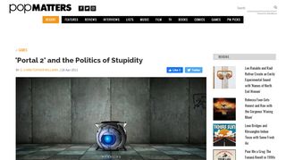 
                            8. 'Portal 2' and the Politics of Stupidity - PopMatters - Portal 2 Intelligence Dampening Sphere