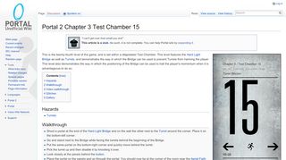 
                            3. Portal 2 Chapter 3 Test Chamber 15 - Portal Wiki - Portal 2 15 19