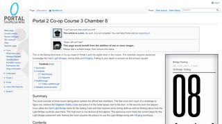
                            1. Portal 2 Co-op Course 3 Chamber 8 - Portal Wiki - Portal 2 Coop 3 8