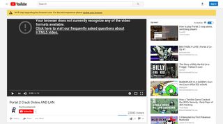 
                            3. Portal 2 Crack Online AND LAN - YouTube - Portal 2 Coop Crack