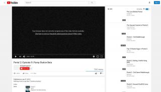 
                            4. Portal 2 | Episode 9 | Pump Station Beta - YouTube - Portal 2 Beta Pump Station
