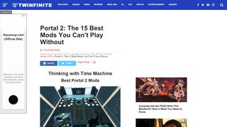 
                            5. Portal 2 Isn't Complete without These 6 Mods - Twinfinite - Portal Alive And Kicking