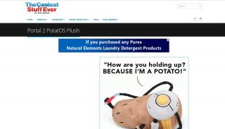 
                            5. Portal 2 PotatOS Plush | The Coolest Stuff Ever - Portal Plush Glados