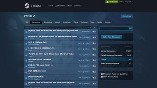 
                            2. Portal 2 Trading :: Steam Community - Portal 2 Trading