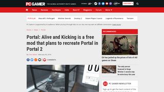 
                            3. Portal: Alive and Kicking is a free mod that plans to ... - PC Gamer - Portal Alive And Kicking