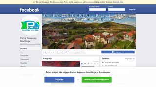 
                            4. Portal Bosanski Novi Urije - Početna | Facebook - Bosanski Novi Urije Portal