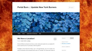 
                            5. Portal Burn :: Upstate New York Burners - Portal Burn