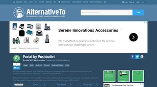 
                            6. Portal by Pushbullet Alternatives and Similar Apps and Websites ... - Portal Pushbullet Com