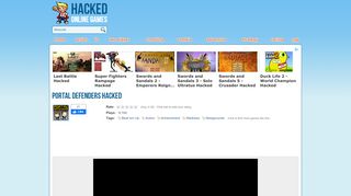 
                            4. Portal Defenders Hacked / Cheats - Hacked Online Games - Portal Defenders Code