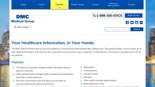 
                            2. Portal | DMC Medical Group - Dmc Employee Portal