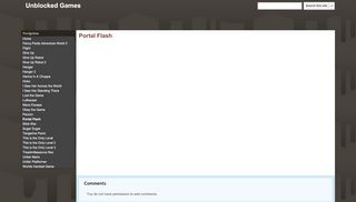 Portal Flash - Unblocked Games - Google Sites - Portal Flash Version Unblocked