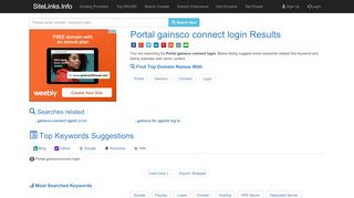 
                            5. Portal gainsco connect login Results For Websites Listing - Https Portal Gainscoconnect Com