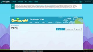 
                            2. Portal | Growtopia Wiki | FANDOM powered by Wikia - Blue Portal Growtopia