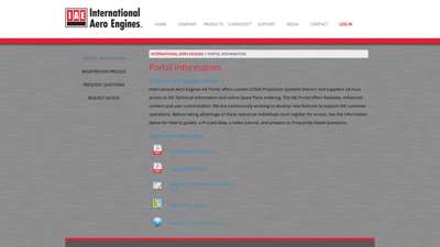Portal Information  International Aero Engines