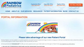 
                            4. Portal Information - Rainbow Pediatrics : Rainbow Pediatrics - Rainbow Patient Portal Login
