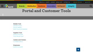 Portal – KeHE Distributors, LLC - Kehe Vendor Portal