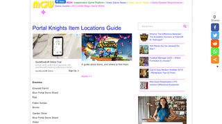
                            7. Portal Knights Item Locations Guide : MGW: Game Cheats, Cheat ... - Portal Knights Gold Ore