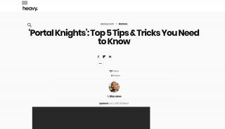 
'Portal Knights': Top 5 Tips & Tricks You Need to Know | Heavy.com

