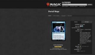 
                            1. Portal Mage (Commander 2017) - Gatherer - Magic: The Gathering - Portal Mage Mtg