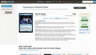 
                            2. Portal Mage rulings - MTG Assist - Portal Mage Mtg