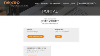 
                            2. portal - NEXEO - Nexeo Employee Portal