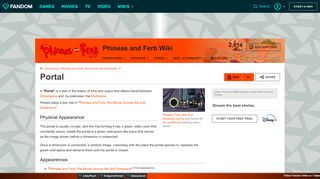 
                            3. Portal | Phineas and Ferb Wiki | FANDOM powered by Wikia - Phineas And Ferb Portal