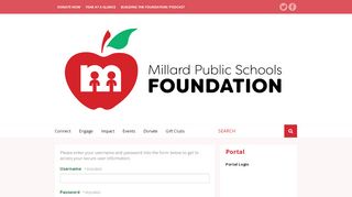 
                            2. Portal : Portal Login - Millard Public Schools Foundation - Millard Public Schools Parent Portal