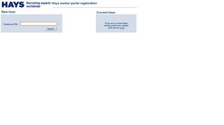
                            7. Portal Registration Validation - Hays Connect - Hays Connect Portal
