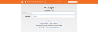 
Portal | Rochester Institute of Technology | RIT
