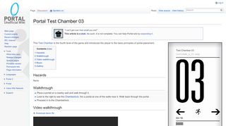 
                            1. Portal Test Chamber 03 - Portal Wiki - Portal Test Chamber 3