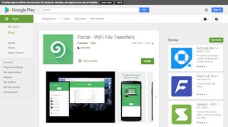 
                            4. Portal - WiFi File Transfers – Apps bei Google Play - Portal Pushbullet Com