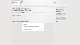 
                            4. Portal ZIP code AZ - Portal Az Zip Code