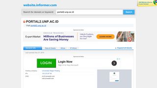 
                            4. portal2.unp.ac.id at Website Informer. Visit Portal 2 Unp. - Portal 2 Unp