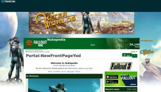 
                            4. Portal:NewFrontPageYod | Fallout Wiki | FANDOM powered by Wikia - Fallout 3 Portal