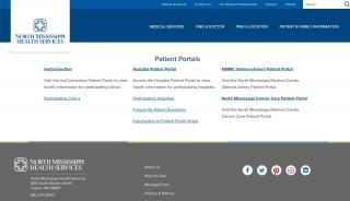 
                            2. Portals - North Mississippi Medical Center - Nmmc Patient Portal