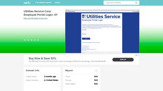 
portal.utilservcorp.com - Utilities Service Corp Employe ...  

