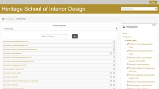
                            2. PORTLAND - Heritage School of Interior Design - Heritage Moodle Login