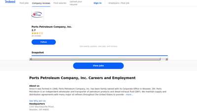 Ports Petroleum Company, Inc. Careers and Employment ...