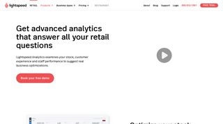 
                            3. POS Analytics for Retailers - Point of Sale Analysis - Lightspeed - Lightspeed Analytics Portal