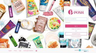 
                            4. Posh Pay - Welcome - Propay Portal Perfectly Posh