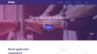 
                            9. Post a Job Online| Find Employees Fast - Snagajob - Hiring Snagajob Com Tms Portal