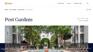 
                            1. Post Gardens | Apartments for Rent Near Lenox Mall & Marta Station ... - Post Gardens Resident Portal