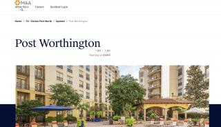 
                            2. Post Worthington: McKinney Ave Uptown Apartments | MAA - Post Heights Resident Portal