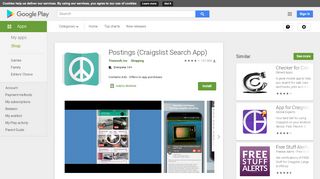 
Postings (Craigslist Search App) - Apps on Google Play  

