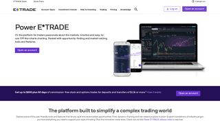 
                            8. Power E*TRADE Platform - Optionshouse Virtual Trading Portal