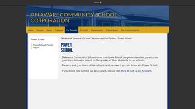 Power School - Delaware Community School Corporation