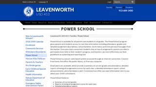 
                            8. Power School - Leavenworth USD 453 - Jcs Powerschool Student Portal