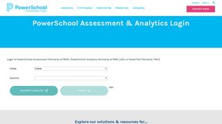
                            2. PowerSchool Assessment & Analytics Login - PowerSchool - Ia Test Portal