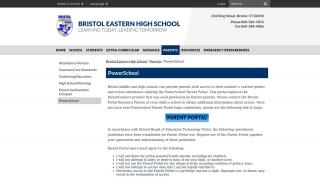 
                            1. PowerSchool - Bristol Eastern High School - Bristol Eastern Parent Portal